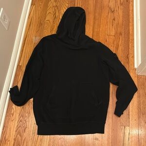 Stone island black hoodie lightweight xxl good condition